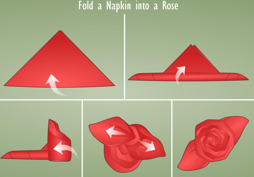 How to Make a Rose Out of a Cloth Napkin: An Easy Guide