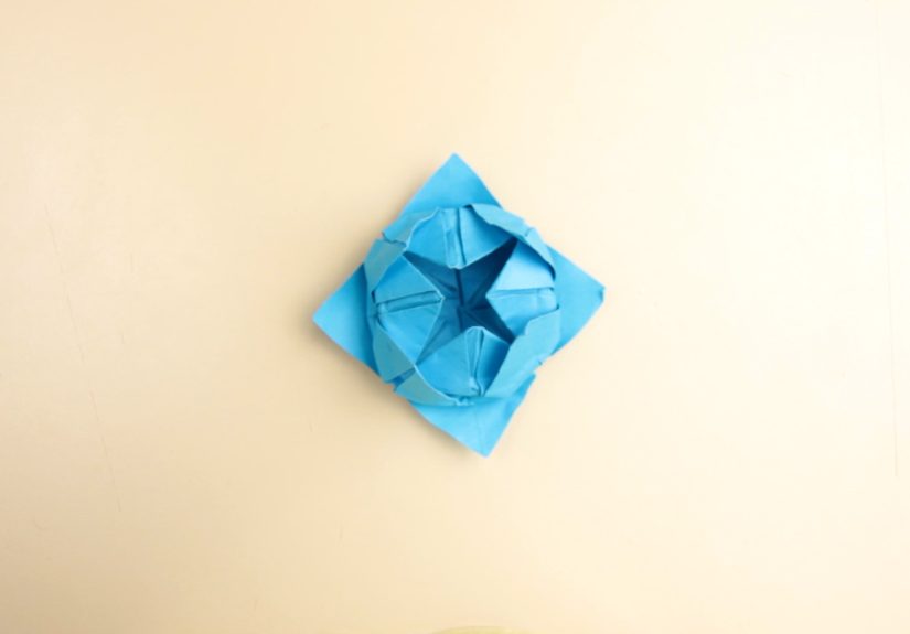 How to Make a Simple Origami Lotus Flower: 14 Steps