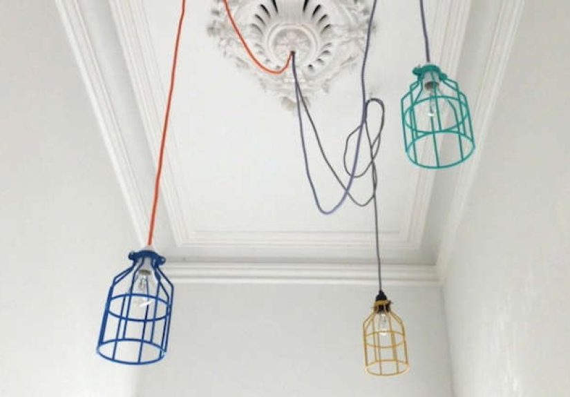 Mix-and-Match Painted Cage Lights from an Aussie Designer