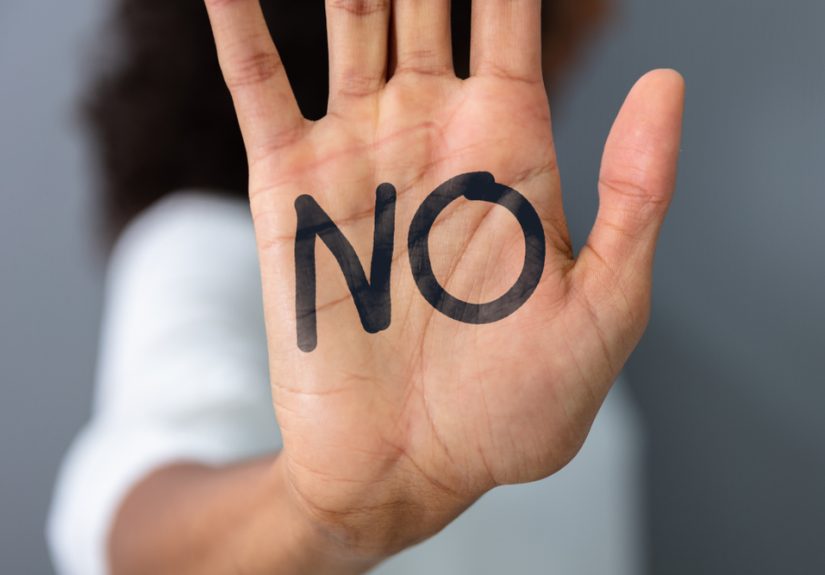 “No” Can Be a Complete Sentence