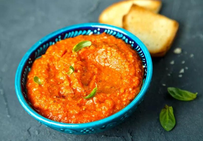 Roasted Red Pepper Hummus Recipe