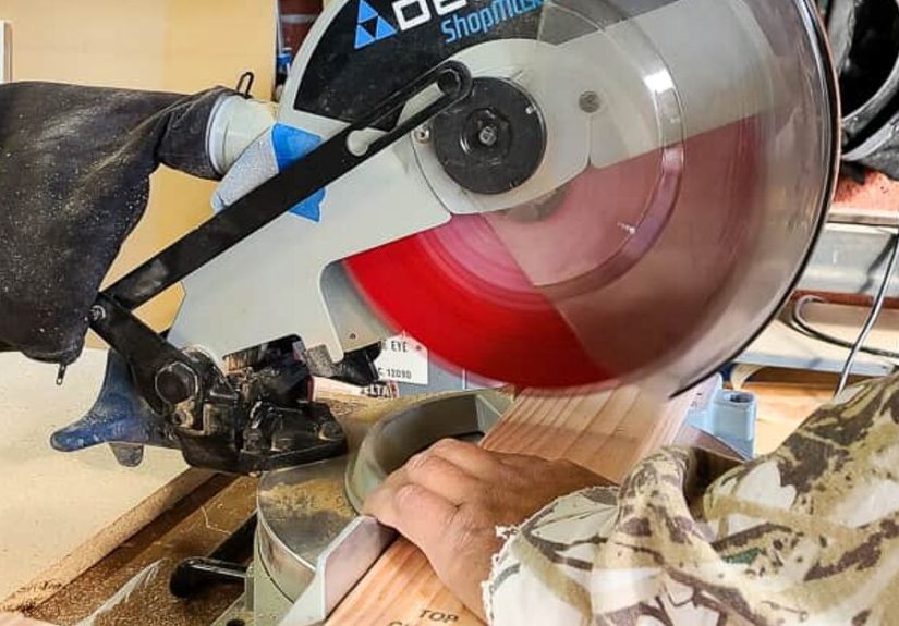 Wood Bench With Cushion