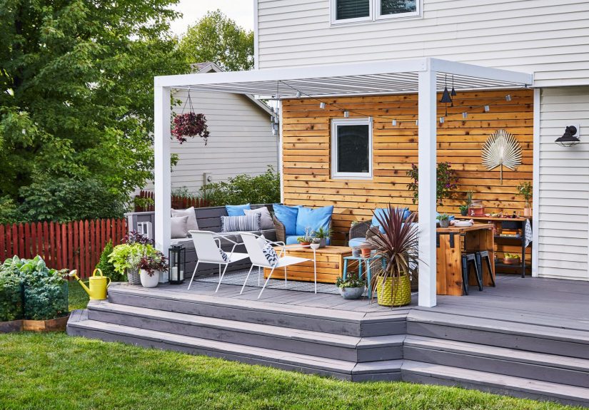 16 Attached Pergola Ideas to Boost Shade and Style
