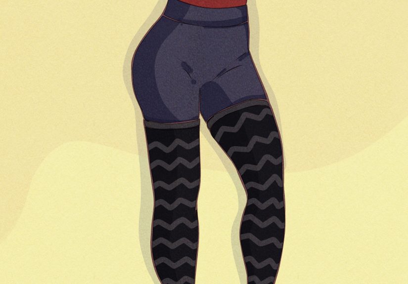 3 Ways to Wear Thigh High Socks