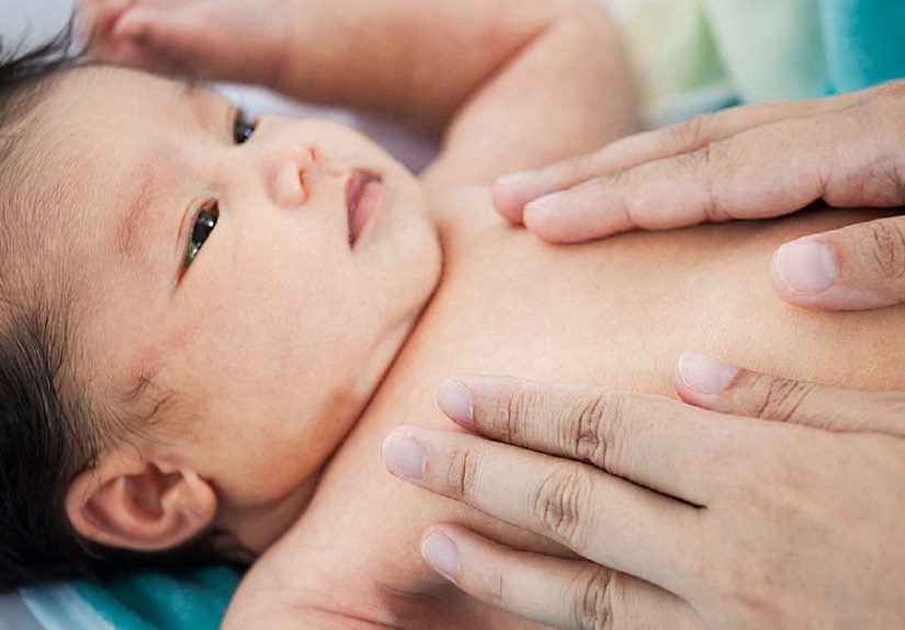 Baby Massage for Gas