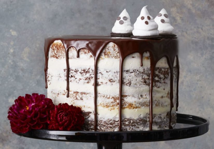 Best Pumpkin & Devi's Food Layer Cake Recipe  How to Make Pumpkin & Devil's Food Layer Cake