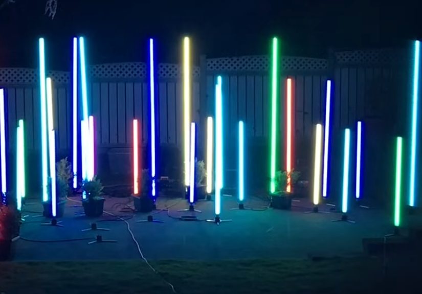 DIY Tube Lights Look Amazing For Just $50 A Piece