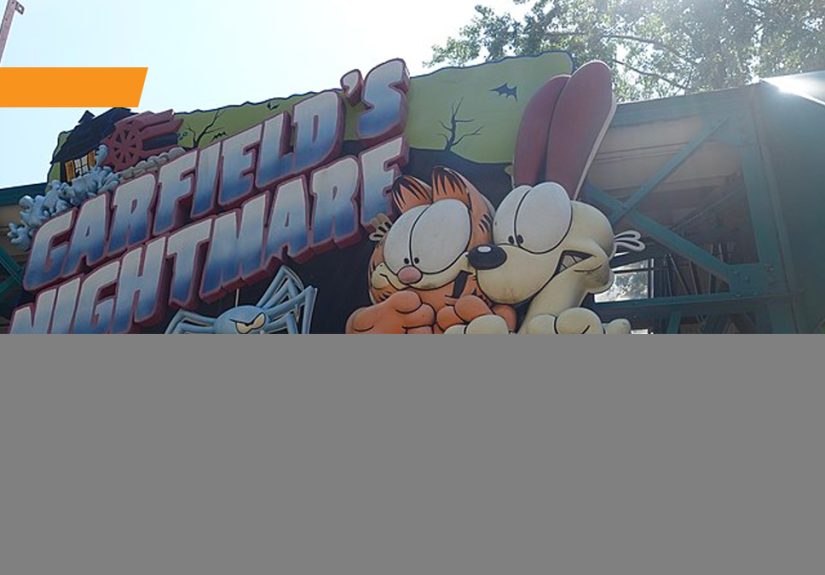 Garfield's Bizarre Ride You Didn't Know Existed