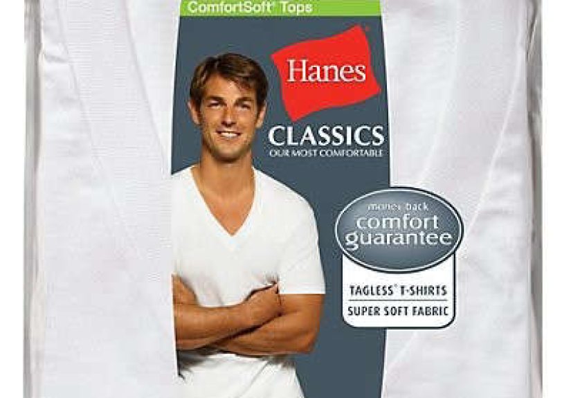 Hanes V Neck Undershirt