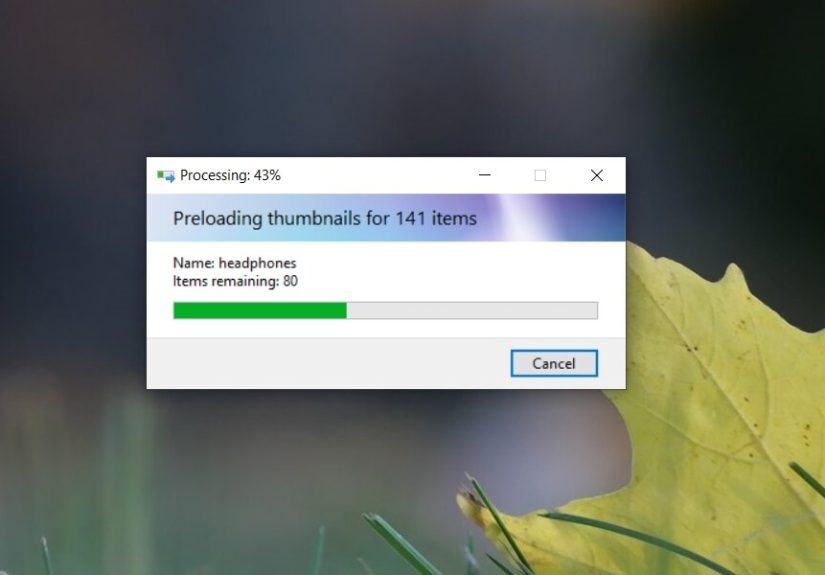 How to Preload Thumbnails for Files in Windows 10