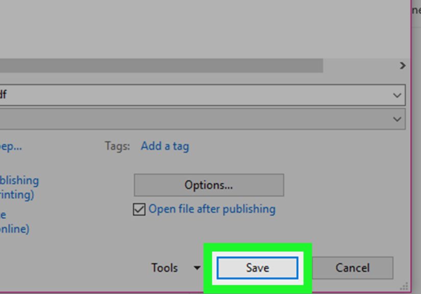 How to Save a file as a PDF and Downloading PDFs