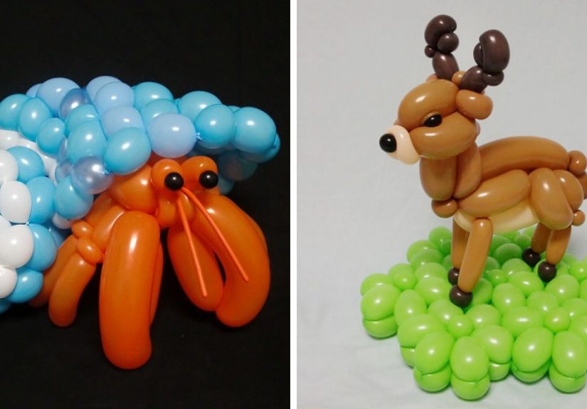I Create Realistic Balloon Animals