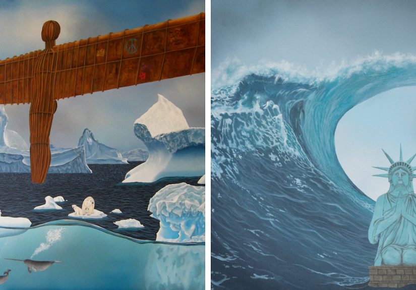 I Paint The Future After Climate Change (9 Pics)