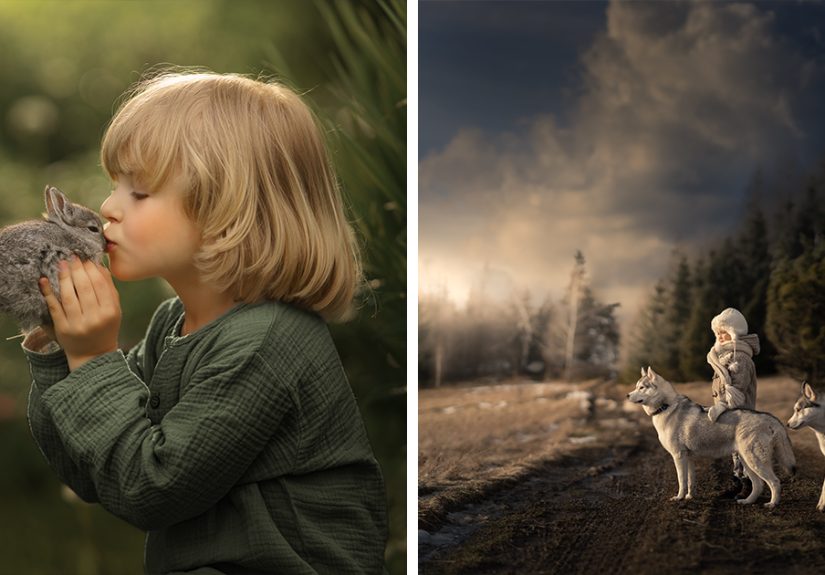 I Visited Different Places Around The Globe And Took 25 Charming Photos Of Children And Animals
