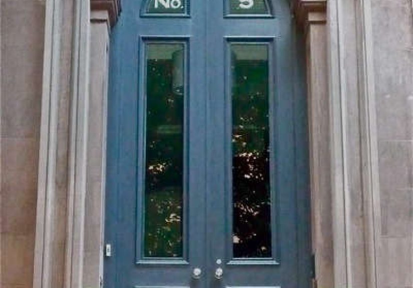 Outdoors: Gilded House Numbers by See.Painting
