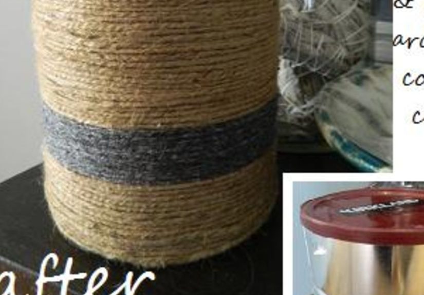 Quick & Easy Coffee Can Makeover