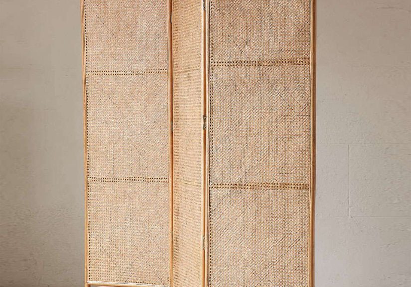 Rattan Screen Room Divider