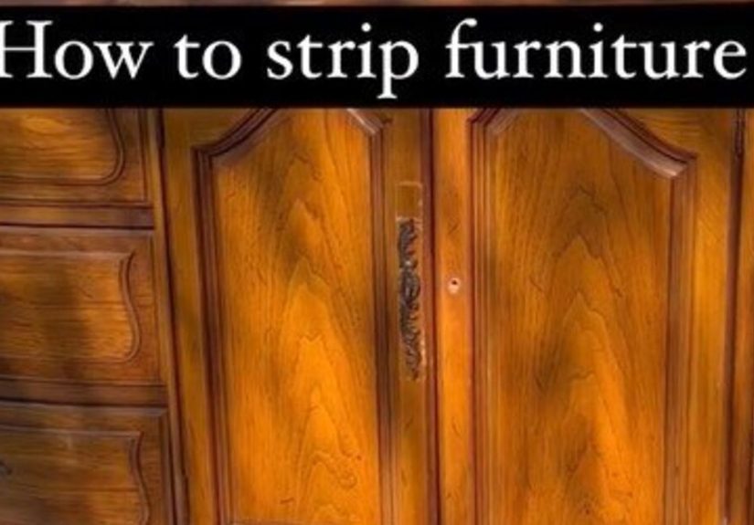 Stripping Furniture: How to Easily Remove Old Paint & Finishes