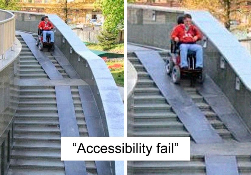 30 Accessibility Designs That Are Straight Up Offensive