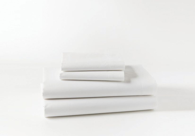 400-Thread-Count Organic Cotton Percale Sheet Set