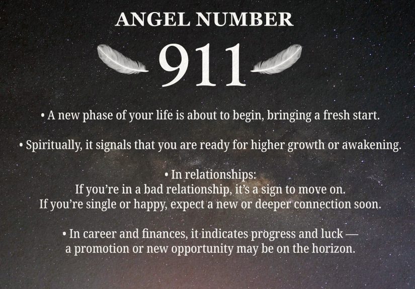 911 Angel Number Meaning for Love, Money, Health & More