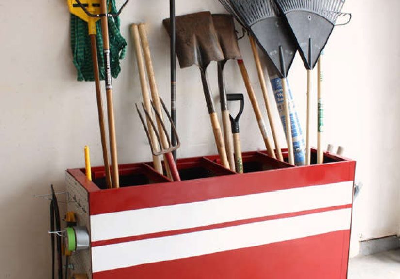 DIY: File Cabinet Becomes Tool Stash