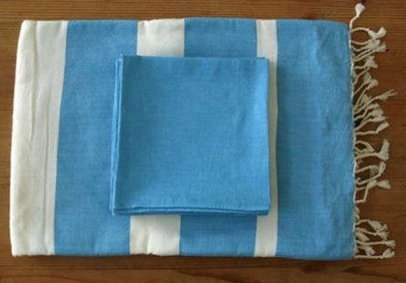 Fabrcs & Linens: Striped Tablecloths from Lost & Found