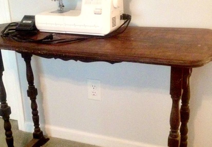 French Calligraphy Table