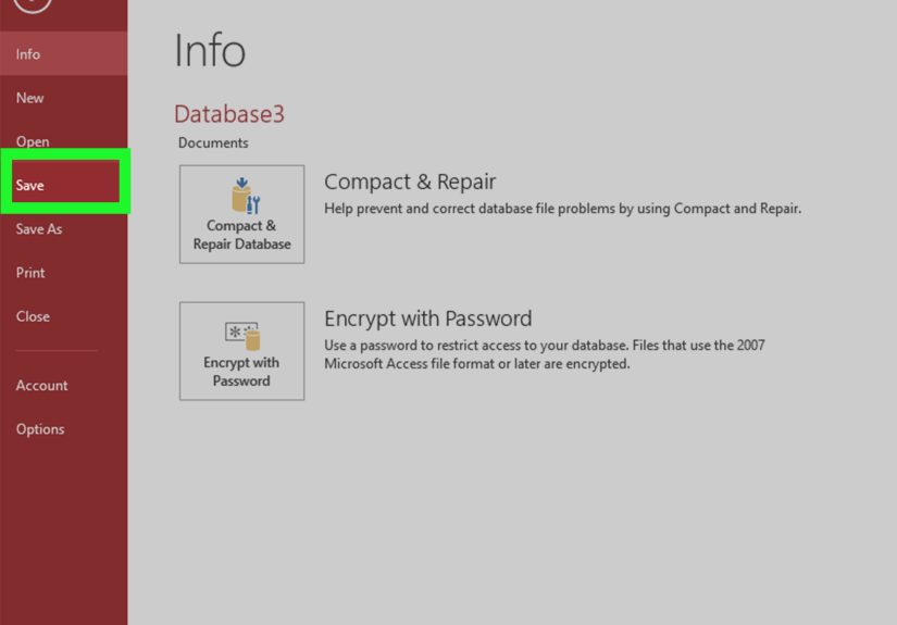 How to Make a Database Using MS Access
