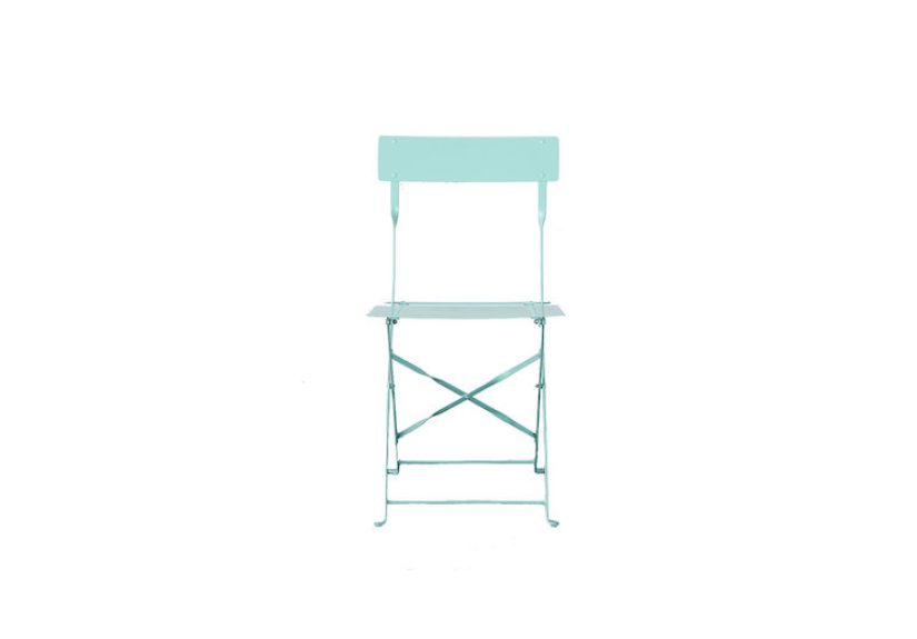 Painted Metal Bistro Chair
