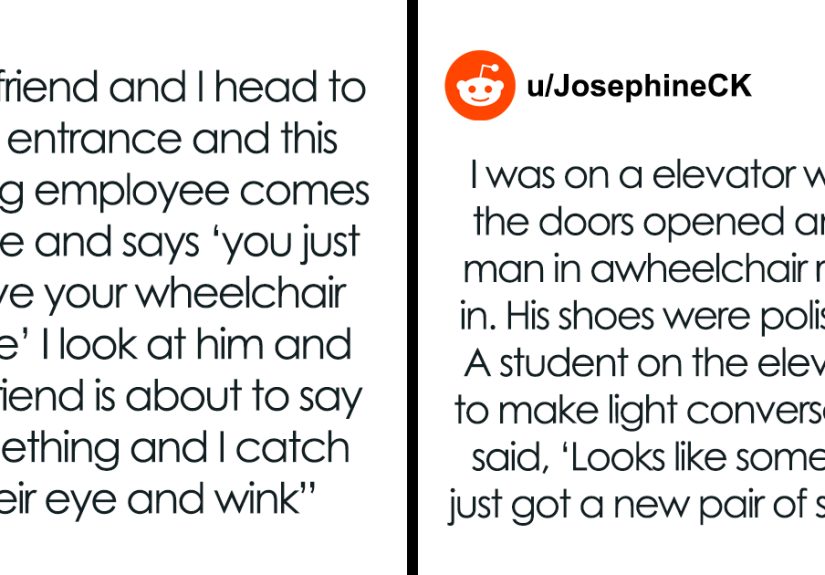 Person Who Uses A Wheelchair Full-Time Is Told To Leave It Before Hopping On A Ride, Maliciously Complies Until The Employee Understands They Screwed Up