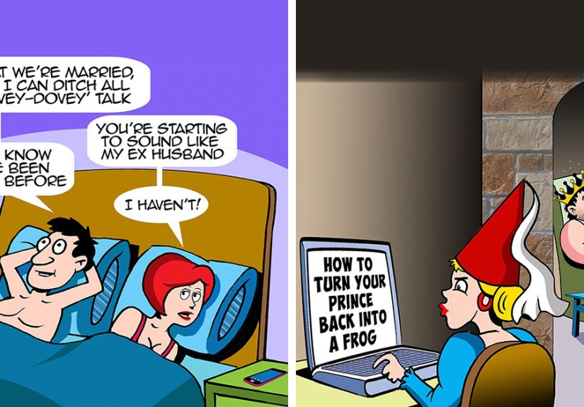 30 One-Panel Comics Filled With Silly Humor By This Artist