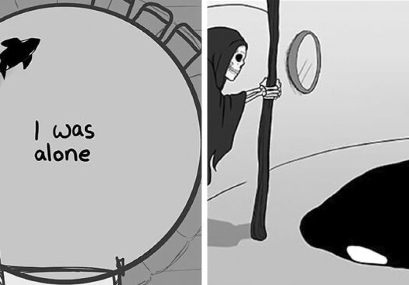 Artist Who Makes People Cry With Her Animal Abuse Comics Just Released A New Tragic One About Orcas