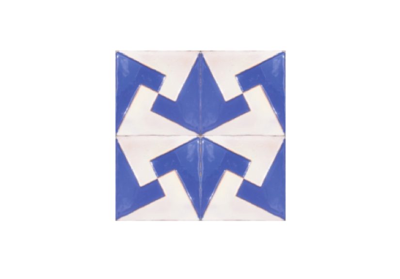 ASK 5697 Portuguese Enameled Cuenca Tiles