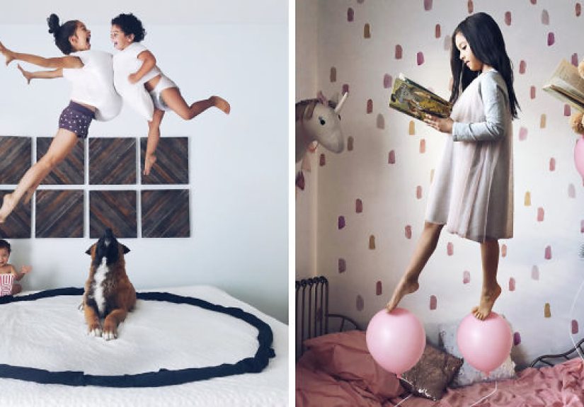 Creative Mom Of Three Uses Photoshop To Turn Her Children’s Daily Life Into Magic
