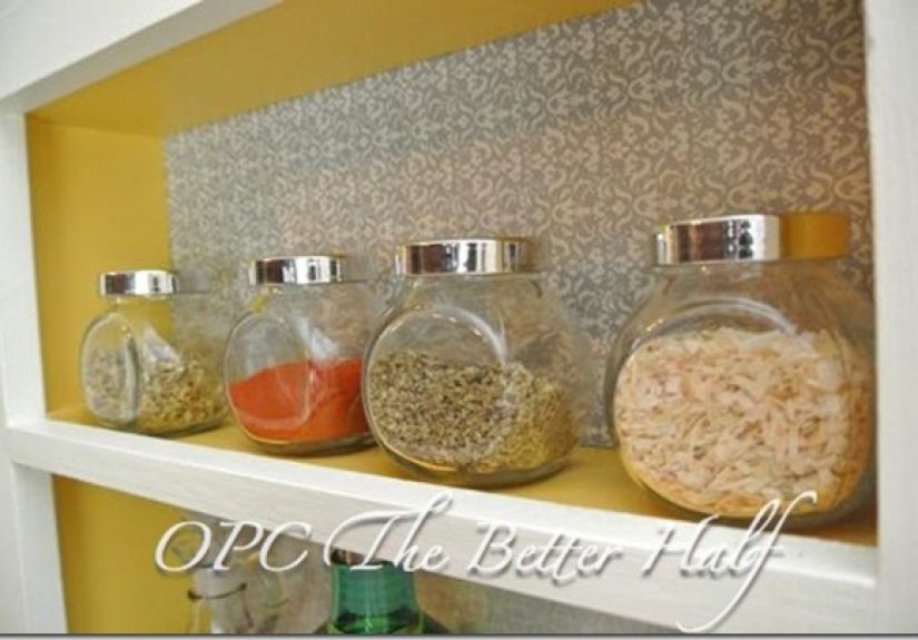 Custom Built Spice Rack