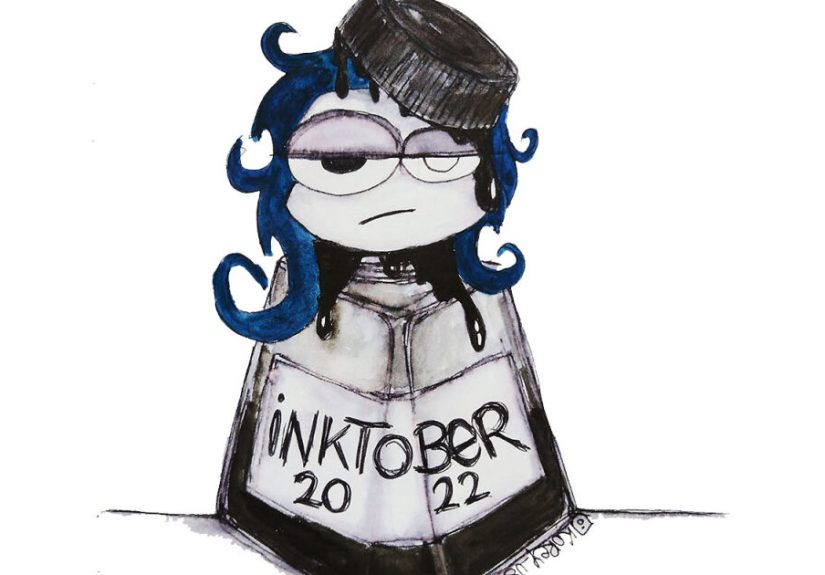 I Tried The Inktober 2022 Challenge By Drawing Comics In My Own Style (32 Pics)