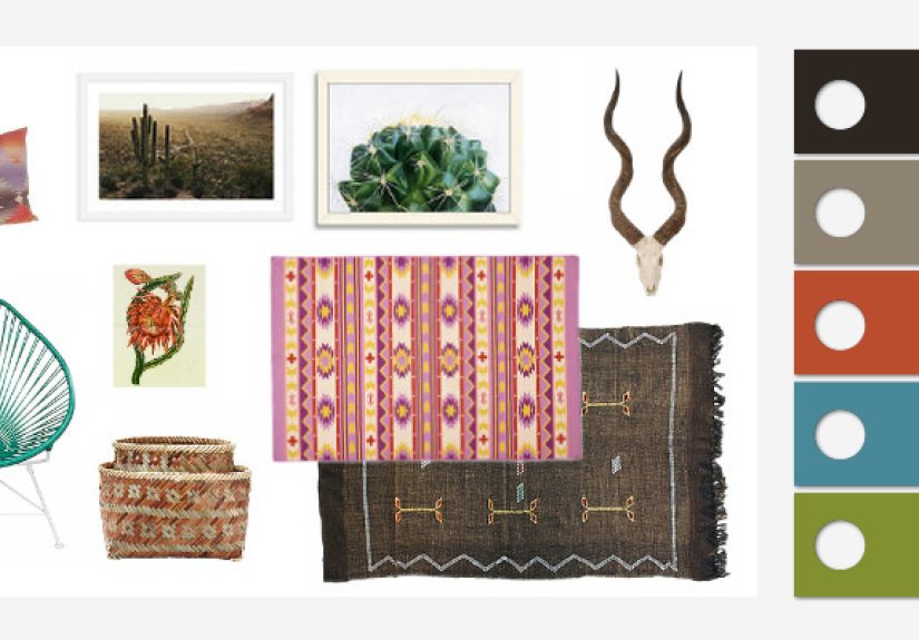 Modernized Southwest Style Decorating
