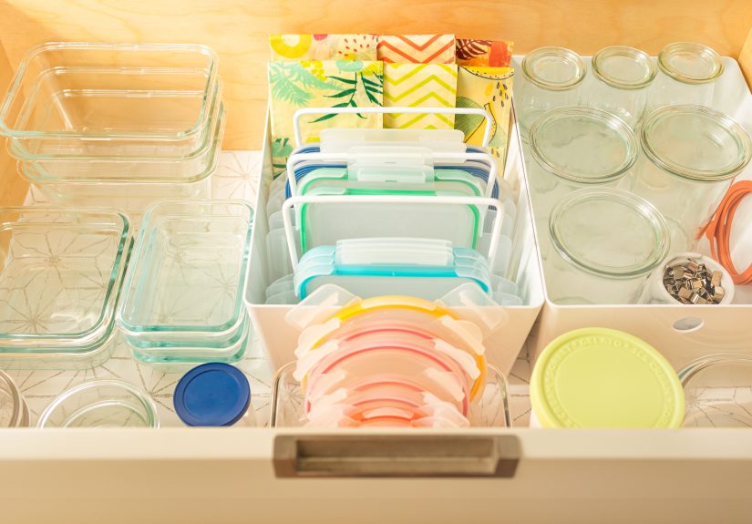 10 Genius Solutions for Organizing Food Storage Containers