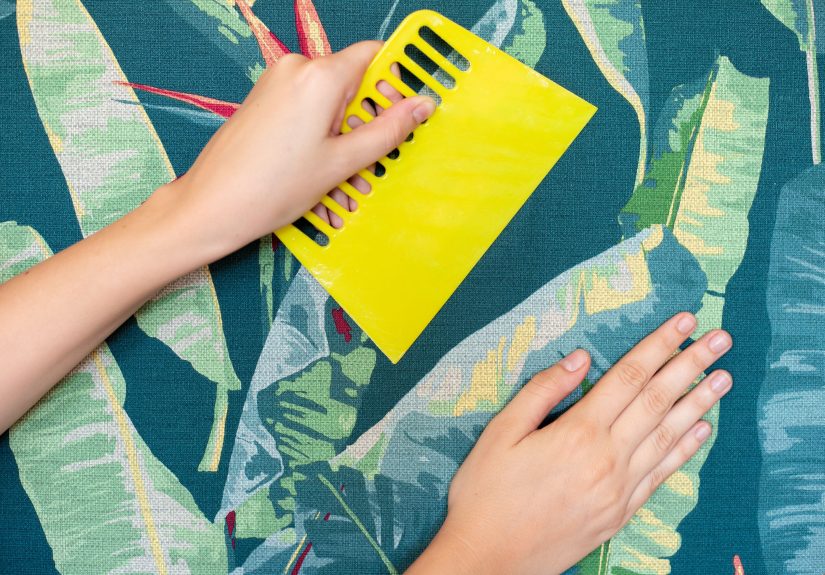 How to Apply Peel and Stick Wallpaper
