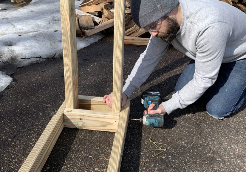 How to Build a Firewood Rack (DIY)