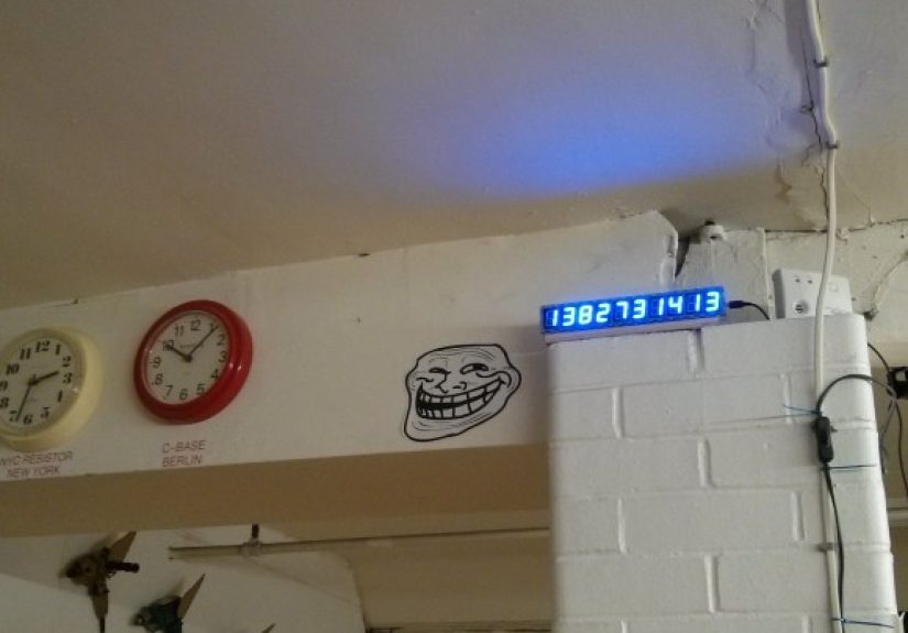 Making A UNIX Clock While Making A Few Mistakes Along The Way