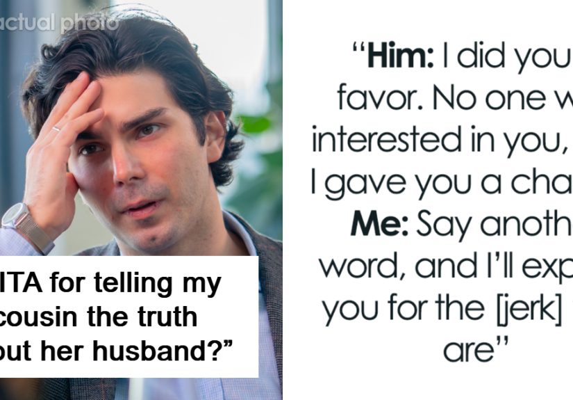 “No One Was Interested In You, And I Gave You A Chance”: Cheating Husband’s Double Life Is Revealed When He Runs Into Girlfriend At Family Wedding