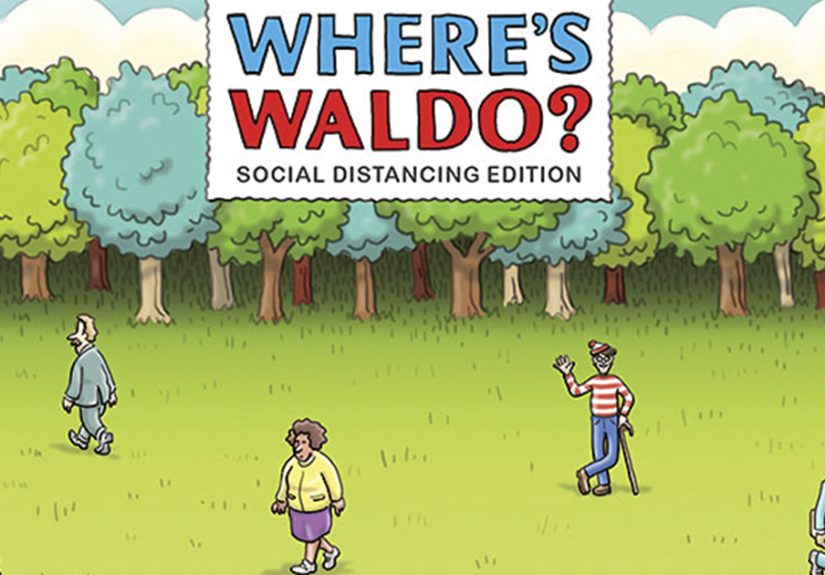 ‘Where’s Waldo’ Coronavirus Edition Is Here And It’s A Tad Easier To Spot Waldo Than Usual