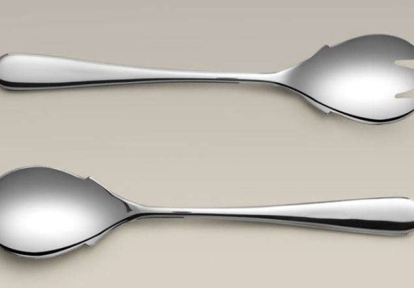 Year & Day Ceramics’s Serving Fork & Spoon